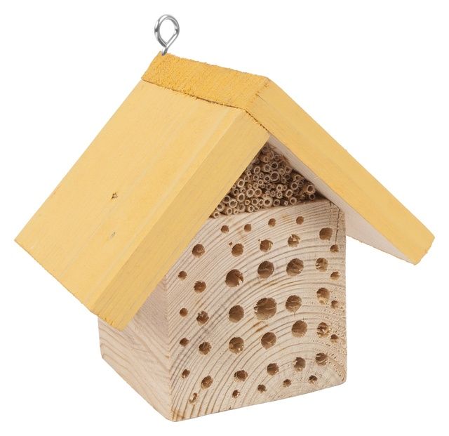 Kwadratowy domek dla pszczół 15x11x14 cm Biowin