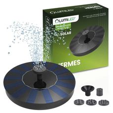 Lampa solarna fontanna pływająca HERMES Lumiled1