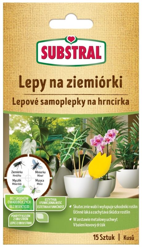 Lepy na ziemi&oacute;rki 15 sztuk Substral