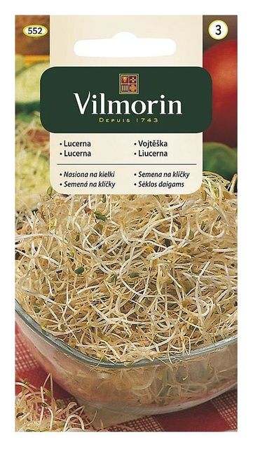 Lucerna nasiona na kiełki 20g Vilmorin