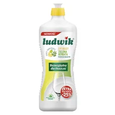 Ludwik Płyn do naczyń cytrusy z zieloną herbatą 900g Inco