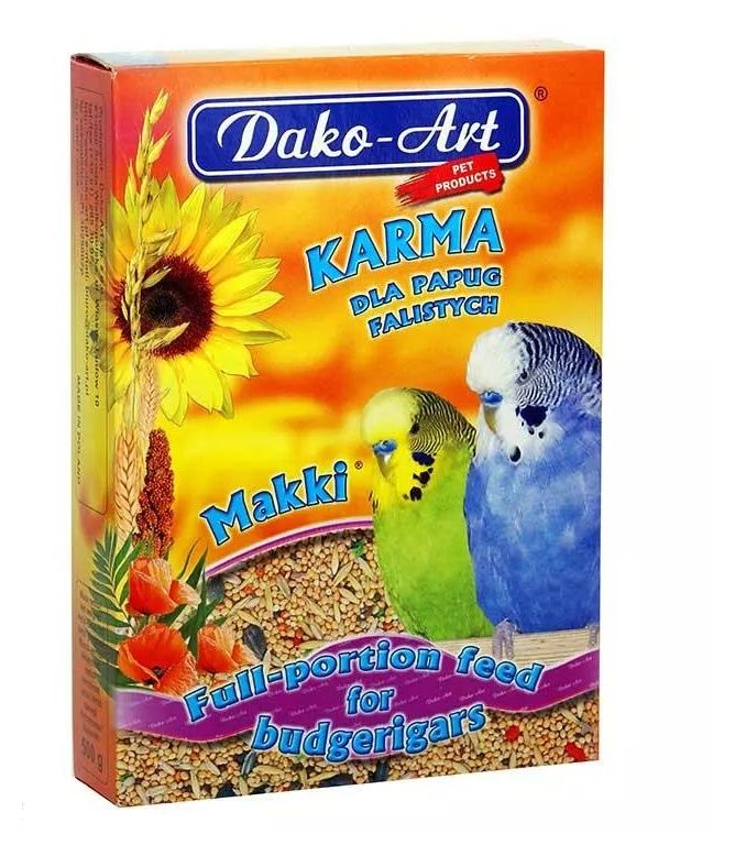 Pokarm dla papug falistych Makki 0.5kg DakoArt
