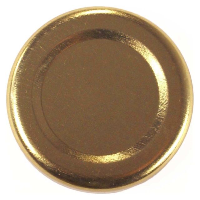 Nakrętka ZŁOTA fi 53 mm 4-zaczepowa 1 sztuka Topyła