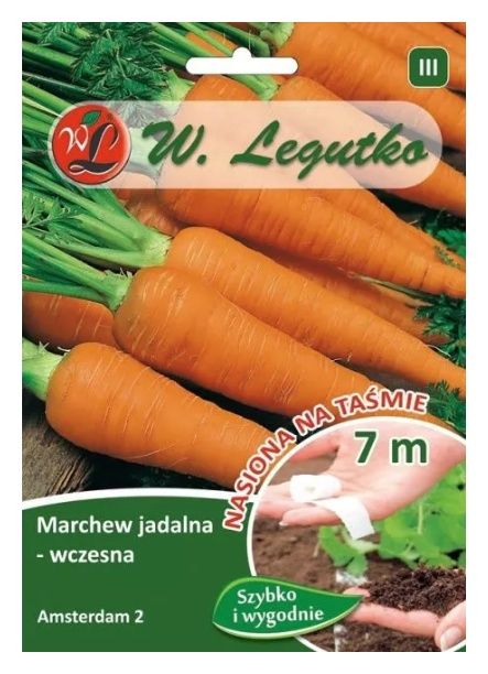 Marchew AMSTERDAM 2 - taśma 7m Legutko
