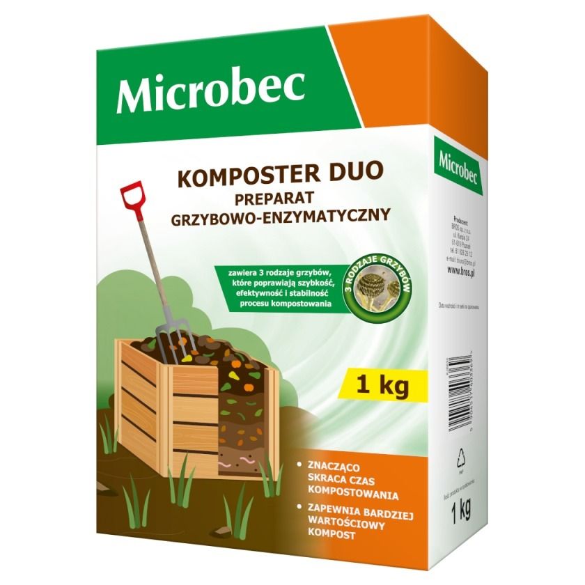 Microbec komposter DUO 1kg Bros4