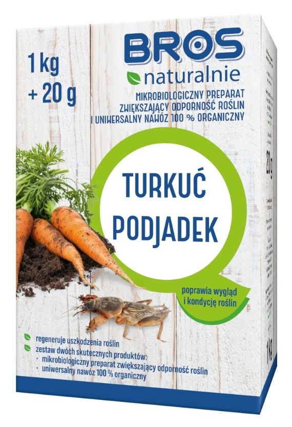 Mikrobiologiczny preparat Turkuć Podjadek 1kg + 20g Bros