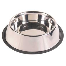 Miska metalowa na gumie 0,90l 24853 Trixie