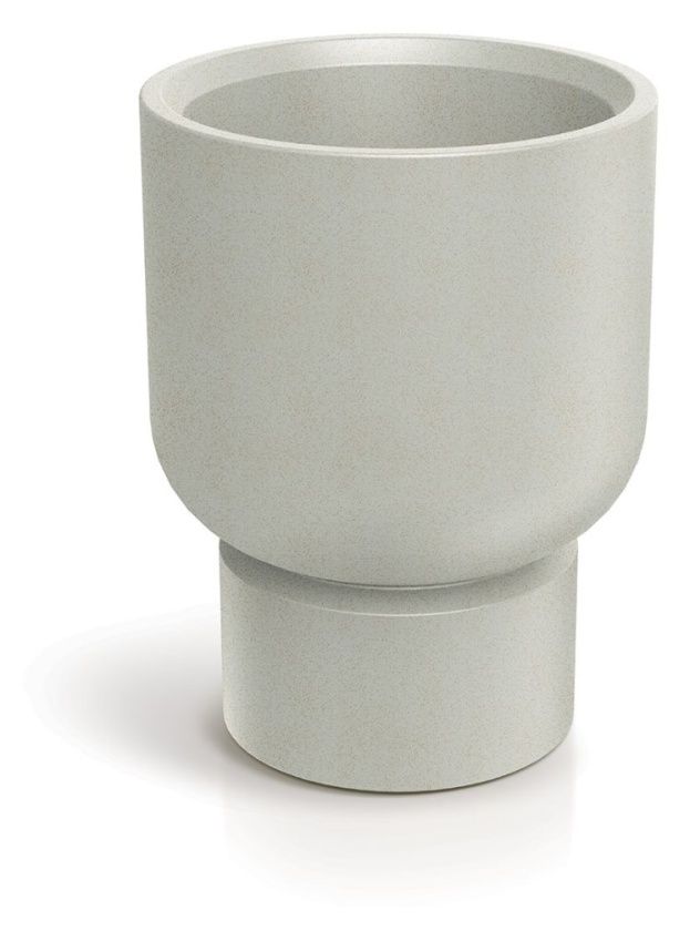 Doniczka Molta Base round midl TMBR40M piasek Ethick