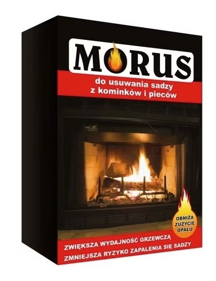 Morus Proszek do usuwania sadzy z kominków i pieców Bros45
