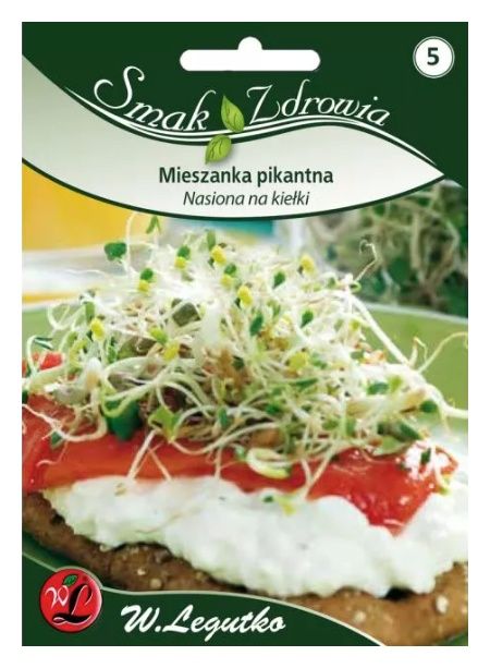 Nasiona na kiełki - mieszanka pikantna 30g Legutko