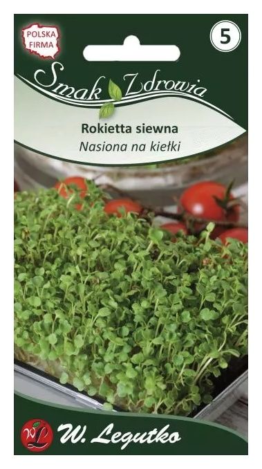 Nasiona na kiełki - Rokietta siewna 5g Legutko