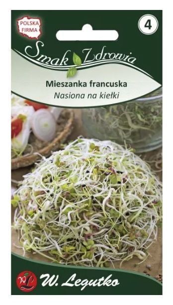 Nasiona na kiełki mieszanka francuska 20g Legutko