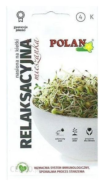 Nasiona na kiełki mieszanka relaksacyjna 20g Polan