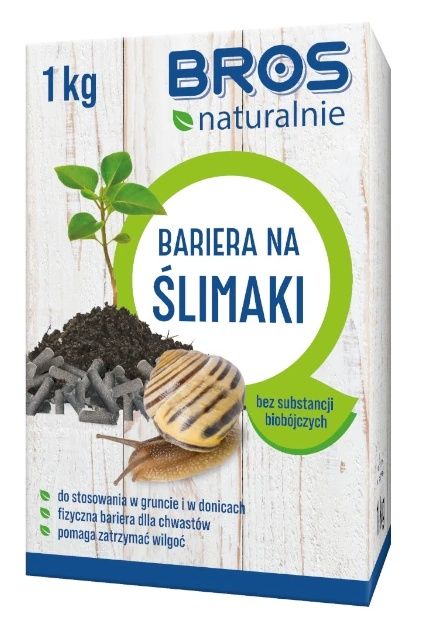 Naturalna bariera na ślimaki 1kg Bros12