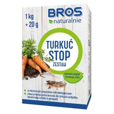 Naturalnie - Turkuć STOP zestaw 1kg + 20g Bros