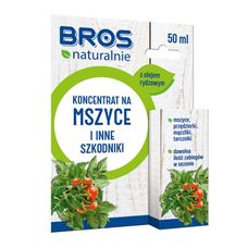 Naturalny koncentrat na mszyce i inne szkodniki 50 ml Bros