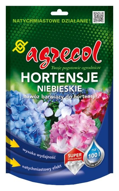 Naw&oacute;z barwiący do hortensji - Hortensje niebieskie 250g Agrecol