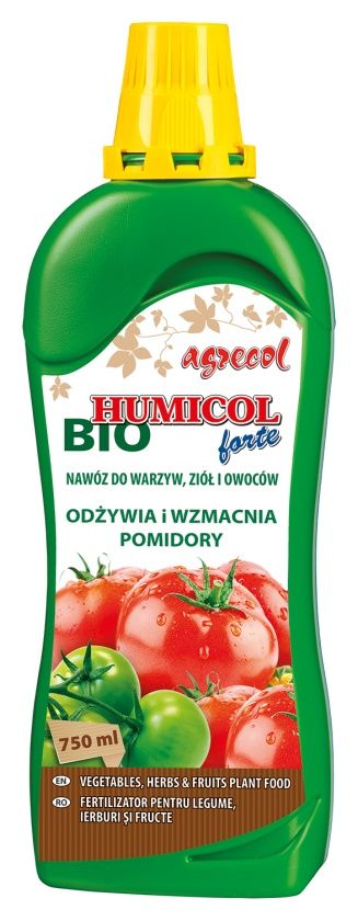 Naw&oacute;z BIOHUMICOL Forte do pomidor&oacute;w 0,75L Agrecol