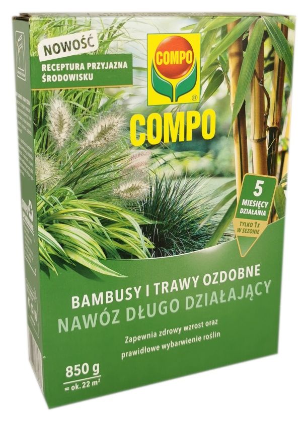 Nawóz długo działający - Bambusy i trawy ozdobne 850g Compo