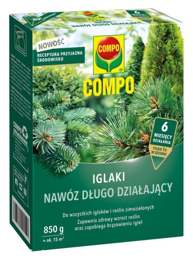 Nawóz długo działający do iglaków 850g Compo