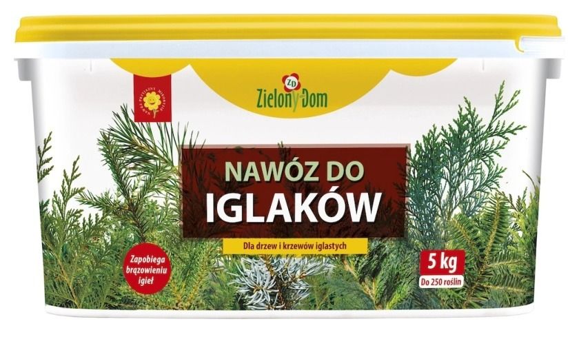 Nawóz do iglaków 5 kg Zielony Dom