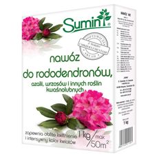 Nawóz do rododendronów, azalii, wrzosów i innych roślin kwaśnolubnych Sumin