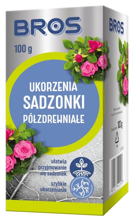 Ukorzeniacz do sadzonek p&oacute;łzdrewniałych Bros 100 g