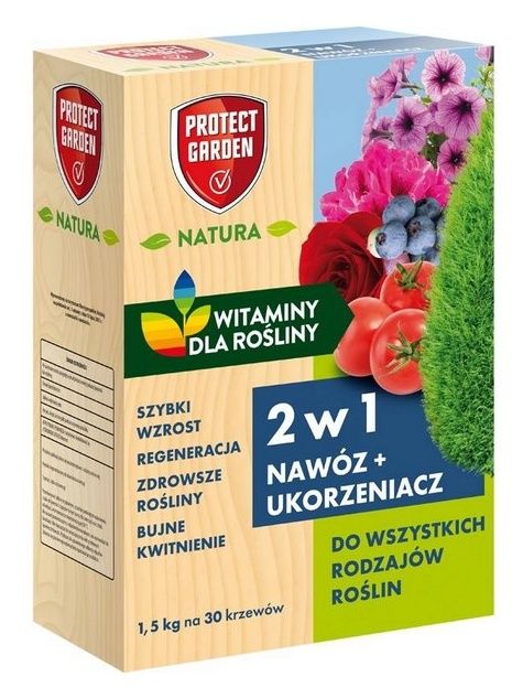 Nawóz i ukorzeniacz 2w1 - 1,5kg Protect Garden
