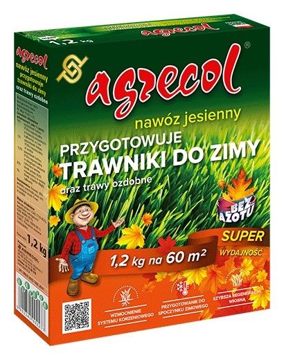 Naw&oacute;z jesienny do trawnik&oacute;w oraz traw ozdobnych 1,2 kg Agrecol