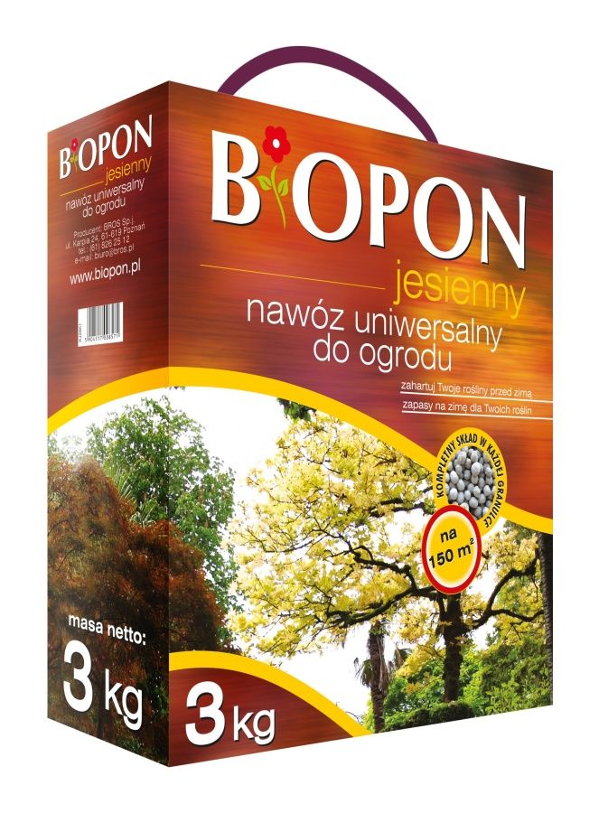  Naw&oacute;z jesienny uniwersalny 3 kg Bopon 