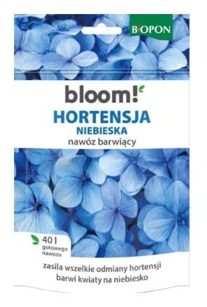 Nawóz rozpuszczalny Hortensje niebieske BLOOM 200g Bopon