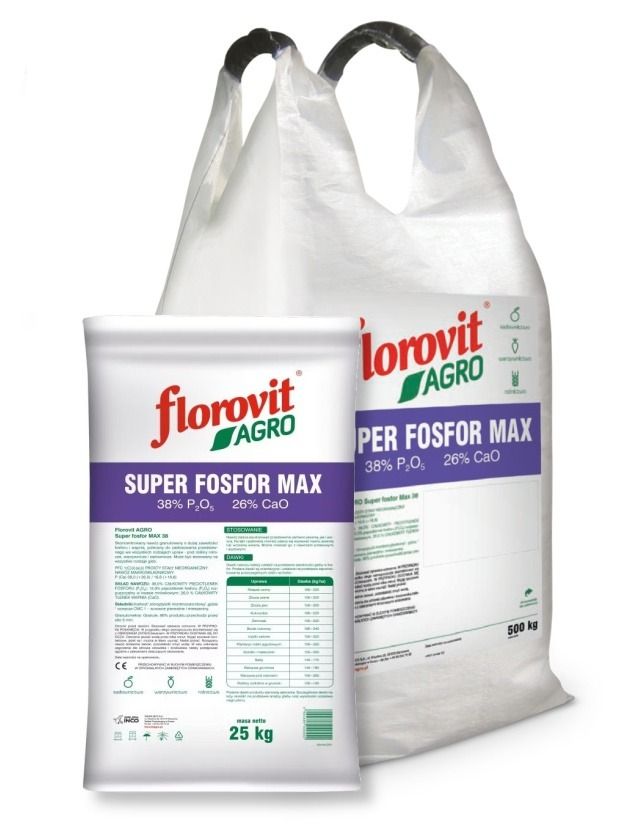 Nawóz Super Fosfor Max 38 Florovit Agro