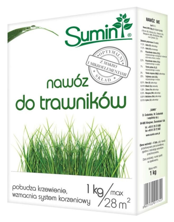 Naw&oacute;z do trawnik&oacute;w Sumin