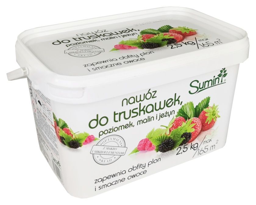 Naw&oacute;z do truskawek, poziomek, malin i jeżyn 2,5kg SUMIN
