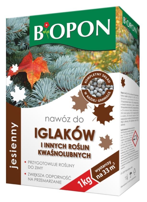 Nawóz jesienny do iglaków 1 kg Bopon