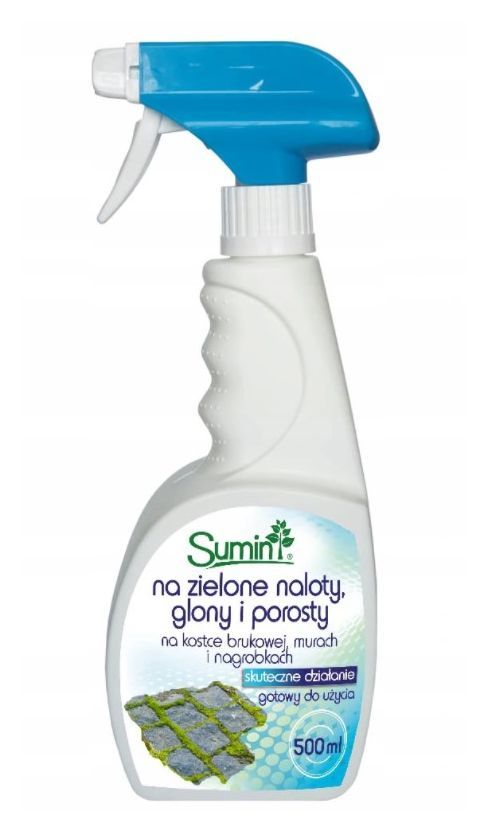 Preparat na zielone naloty, glony i porosty na kostce brukowej 500ml Sumin 