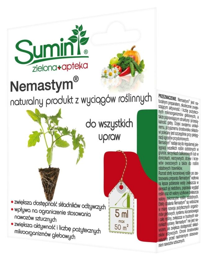 Nemastym – aktywator pożytecznych mikroorganizmów 5ml