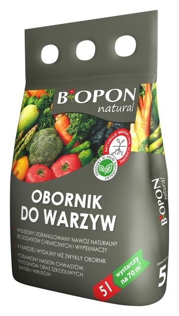 Obornik granulowany do warzyw 5 L Bopon