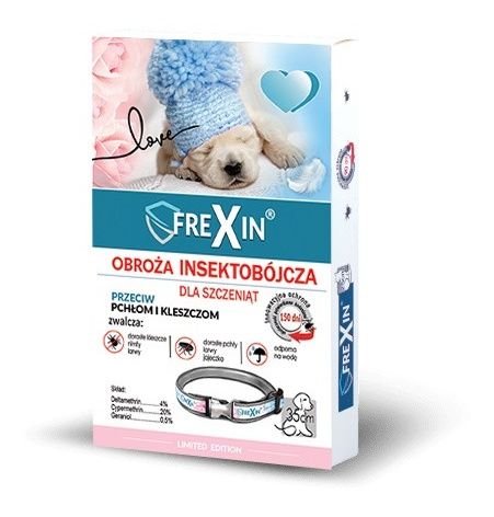 Obroża insektobójcza dla szczeniąt Frexin