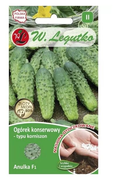 Og&oacute;rek Anulka nasiona otoczkowane 50 sztuk Legutko