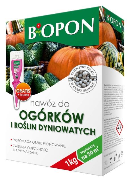 Naw&oacute;z naw&oacute;z do og&oacute;rk&oacute;w i roślin dyniowatych 1kg Bopon 