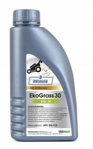 Olej do kosiarki spalinowej Ekomax EKOGRASS SAE30 0,6 l