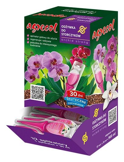Orchid Strong Odżywka do storczyków 32szt. x 30ml Agrecol