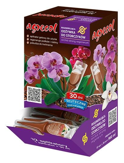Orchid Strong Regenerum Odżywka do storczyków z regeneratorem 32szt x 30ml Agrecol