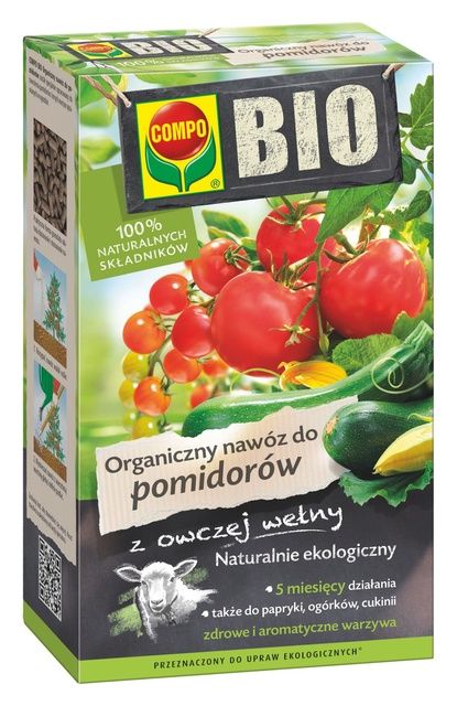 Organiczny naw&oacute;z z owczej wełny do pomidor&oacute;w 750g Compo