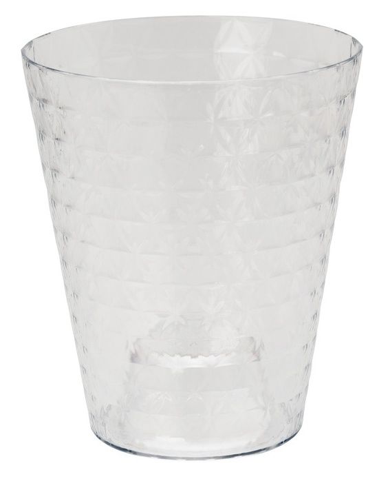 Osłonka Diament Petit fi 127mm h 150mm transparentna Formplastic