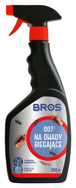 Płyn na owady biegające 007 500ml Bros