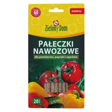 Pałeczki nawozowe do pomidorów, papryki i ogórków 20 sztuk Zielony Dom