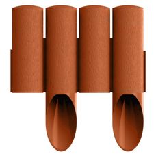 Palisada ogrodowa 4 STANDARD ceglasta 34-043 Cellfast1