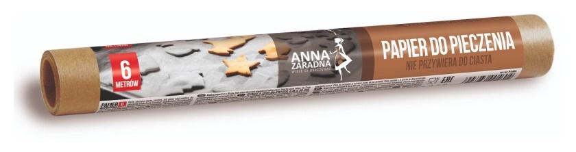 Papier do pieczenia 6m brązowy Anna Zaradna